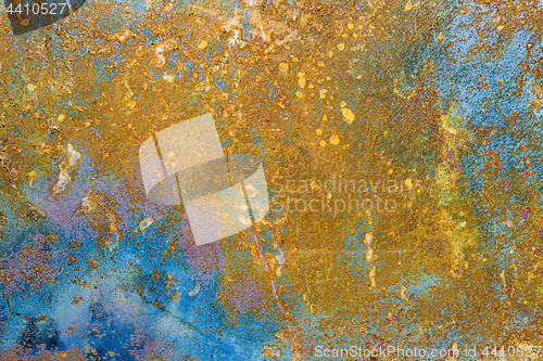 Image of Rusted metal background