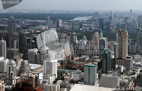 Image of Bird eye view of Bangkok city 