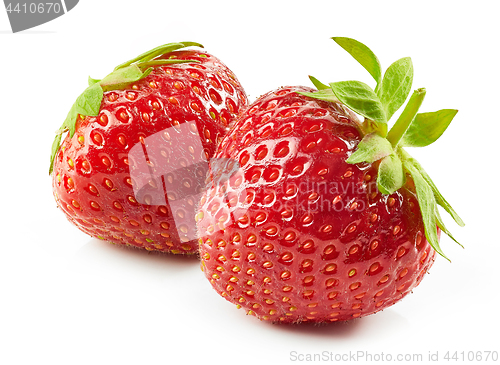 Image of fresh red strawberries