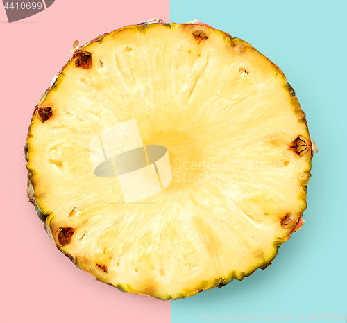 Image of slice of pineapple