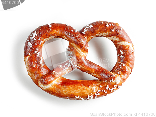 Image of freshly baked pretzel