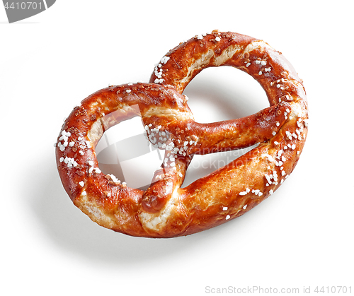 Image of freshly baked pretzel
