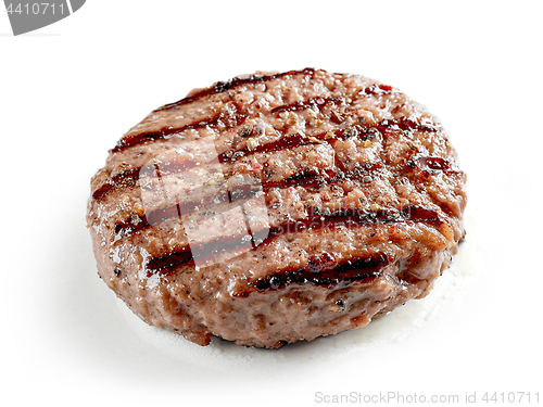 Image of freshly grilled burger meat