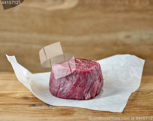 Image of Raw Organic Grass Fed Filet Mignon Steak