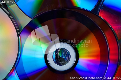 Image of CD shiny background