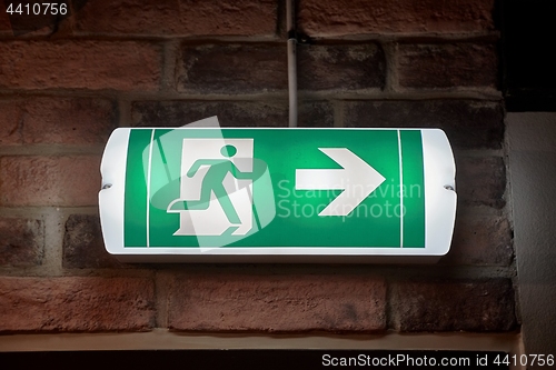 Image of Emergency Exit Sign