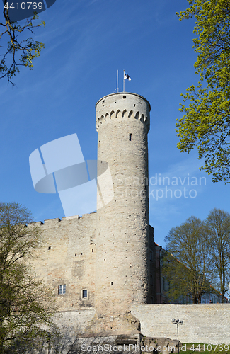 Image of Pikk Hermann tower of Toompea Castle, Tallinn, Estonia