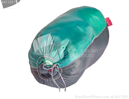 Image of Sleeping bag packed