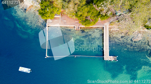 Image of Beautiful rock pool swimming spot on Sydney