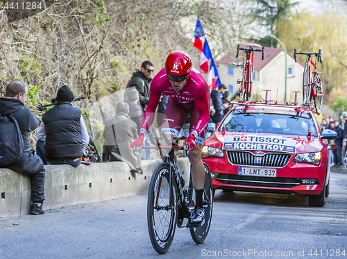 Image of The Cyclist Pavel Kochetkov - Paris-Nice 2016