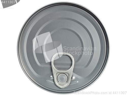 Image of Tin can isolated on white