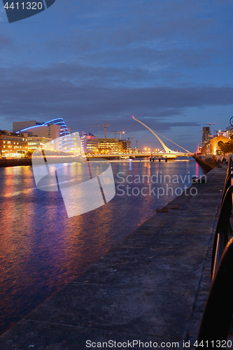 Image of Samuel Beckett Bridge in Dublin