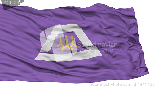 Image of Isolated Yamanashi Japan Prefecture Flag