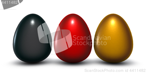 Image of german easter eggs