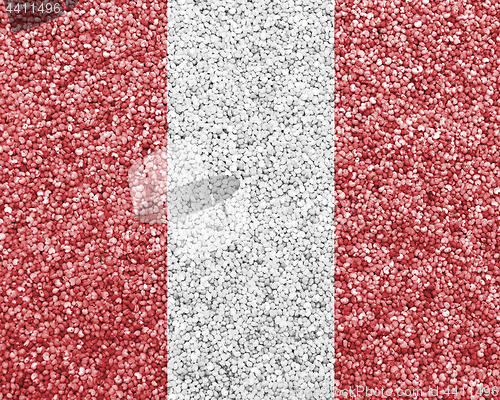 Image of Textured flag of Peru in nice colors