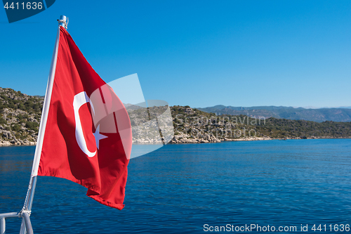 Image of ancient city on the Kekova