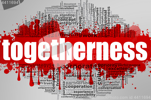 Image of Togetherness word cloud