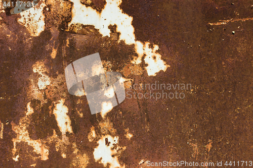 Image of Rusty metal texture background.