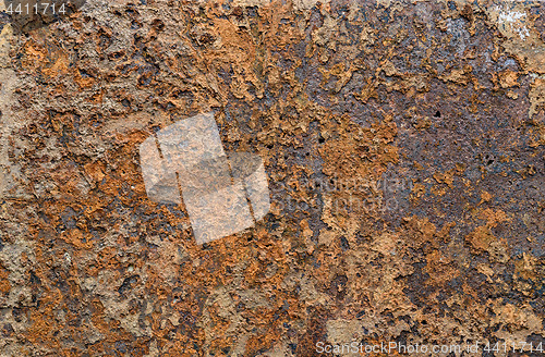 Image of Rusted metal background