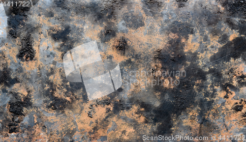 Image of Rusted metal background