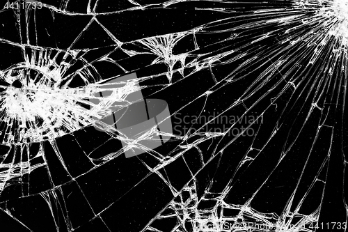 Image of cracked glass