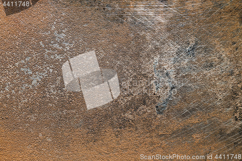 Image of Textured metal surface with traces of corrosion