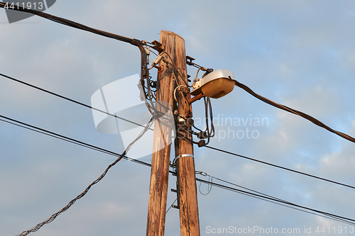 Image of electric lines