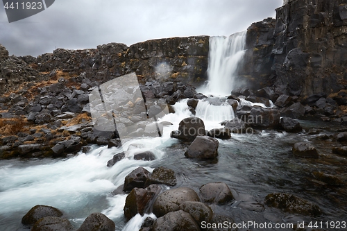 Image of Waterfall in Iceland