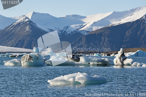 Image of Glacial lake in Iceland