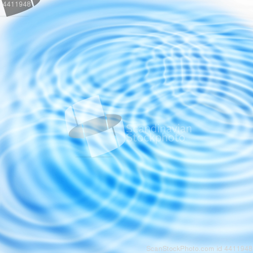 Image of Background with abstract round water ripples