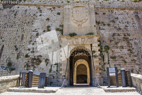 Image of Entry to the Ibiza old town, called Dalt Vila