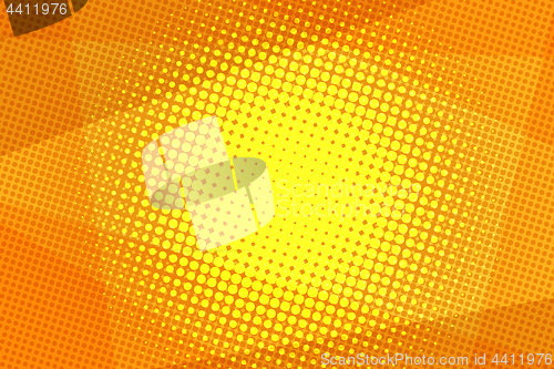 Image of Orange halftone background