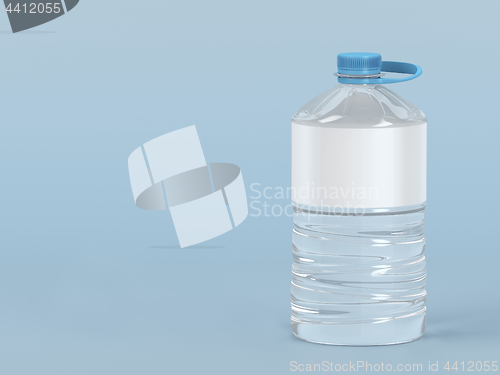 Image of Large plastic water bottle