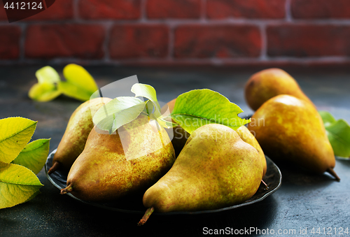 Image of fresh pears