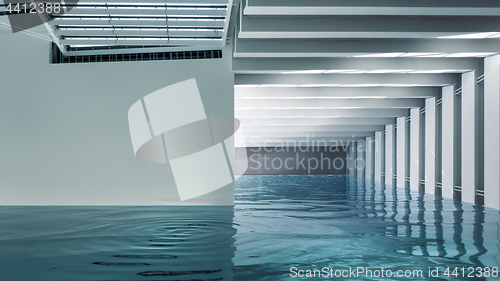 Image of Modern Indoor Pool