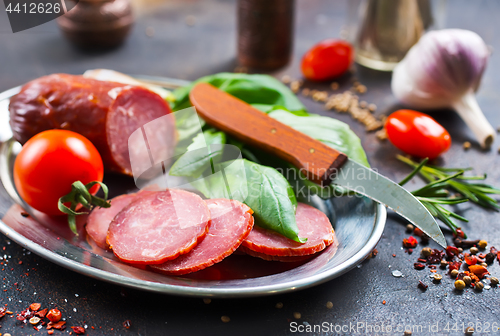 Image of smoked sausage