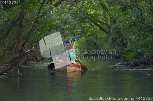 Image of Canoe tour on a river