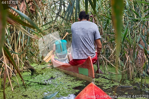 Image of Canoe tour on a river