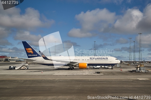 Image of Airliner of Icelandair