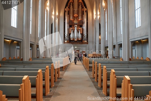 Image of Modern Cathedral Interior