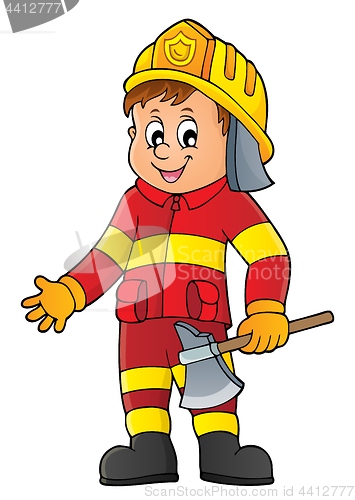 Image of Firefighter man image 1