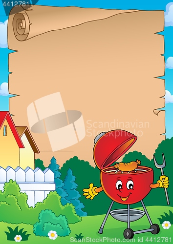 Image of Barbeque theme parchment 3