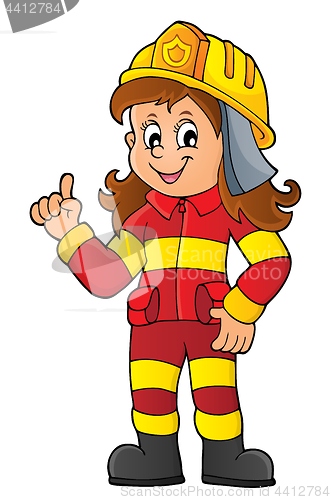 Image of Firefighter woman image 1