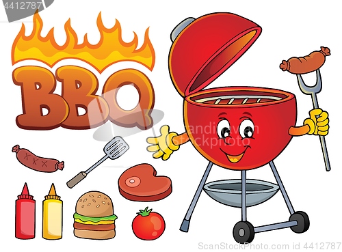 Image of Barbeque theme set 2
