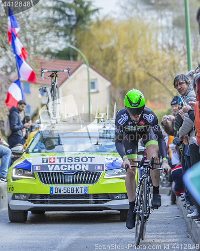 Image of The Cyclist Florian Vachon - Paris-Nice 2016 