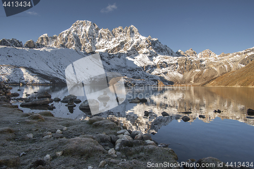 Image of Gokyo Lake and Himalayan summits