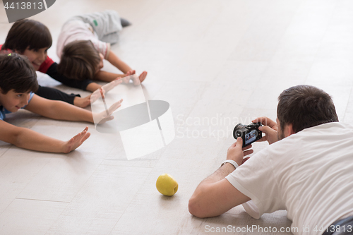 Image of Photoshooting with kids models