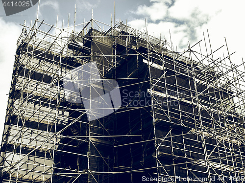 Image of Vintage looking Scaffolding