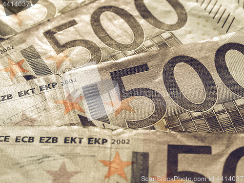 Image of Vintage Euro note