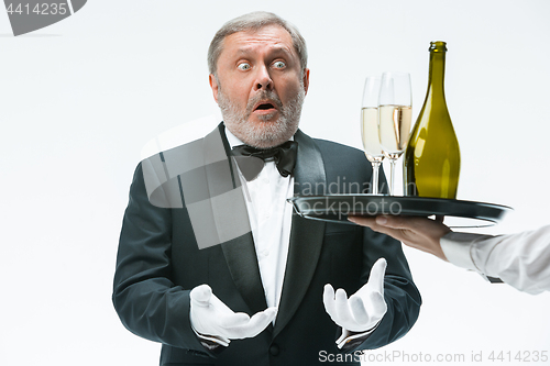 Image of Man complaining for the bad drink